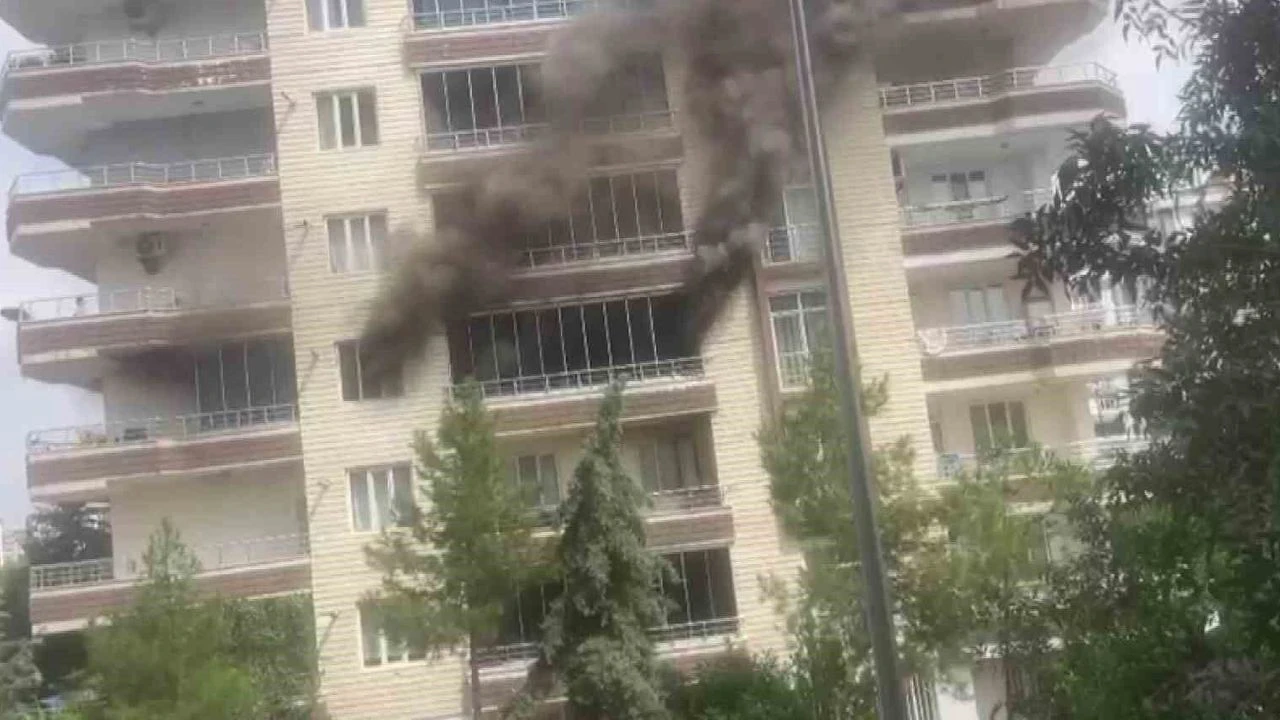 Diyarbakır bölgesinde yangınla ilgili müdahale süreci