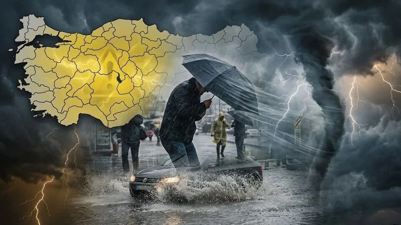 Meteoroloji'den sağanak uyarısı: Çok sayıda bölgede yağış bekleniyor