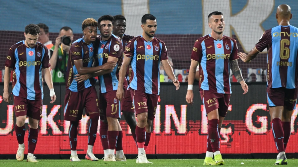 Trabzonspor, Süper Lig'de 55 hafta sonra en farklı skoru aldı