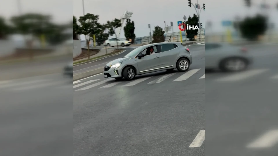 Kiralık otomobille drift pahalıya patladı: 140 bin lira ceza yedi