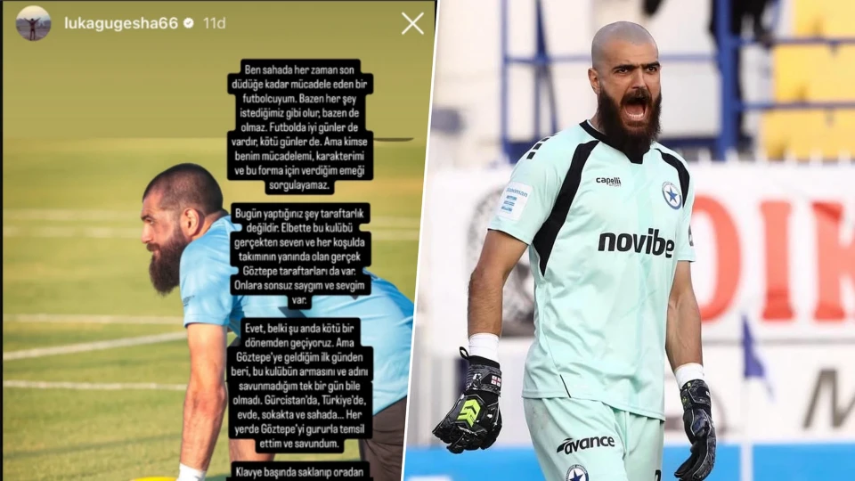 Maçın ilk yarısında 4 gol yiyerek tepkilere maruz kalmıştı: Göztepe kalecisinden sert yanıt: Mutlaka bir yerde karşılaşacağız