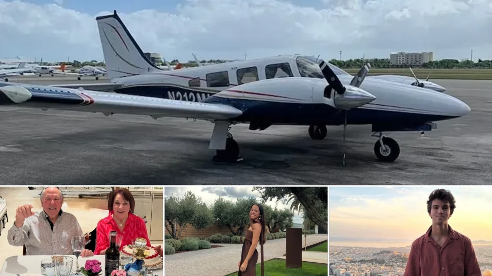 Tatil dönüşü dehşet: 4 kişilik aile bindikleri uçakla birlikte sırra kadem bastı
