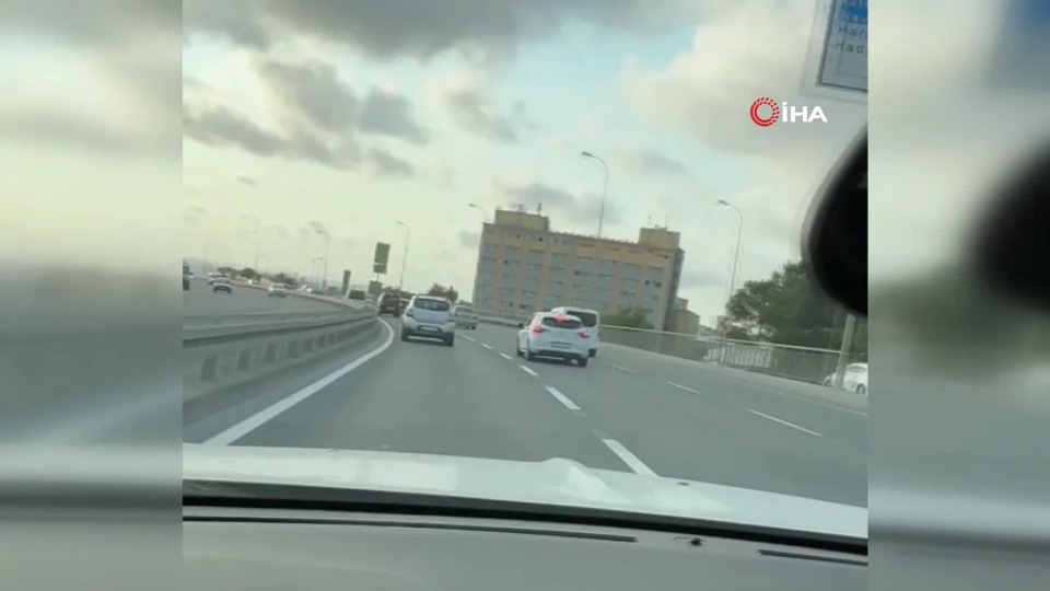 Trafikte makas atan şahısları polise ihbar etti: Makas atan sürücülere 181 bin lira ceza