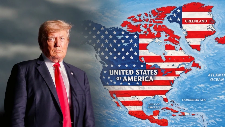 Trump hedefini mi genişletiyor? Haritayı yine değiştirdi! ABD bayrağı birçok ülkenin üzerinde