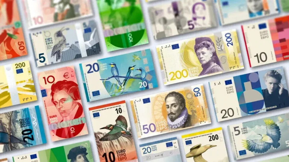 23 yıl sonra tarihi değişim: Yeni euro banknotları için halk oylaması başladı