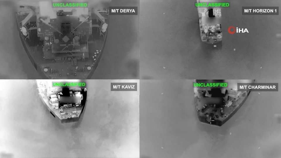 ABD'den İran'a sert misilleme: 5 ham petrol tankeri böyle vuruldu