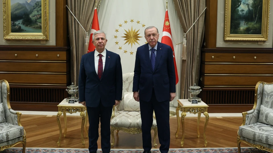 Beştepe'de kritik görüşme: Cumhurbaşkanı Erdoğan, Mansur Yavaş'ı kabul etti