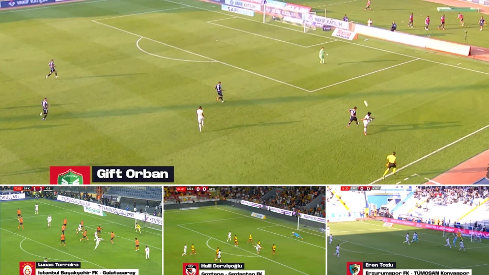 Süper Lig'de haftanın golleri belli oldu: Birbirinden güzel goller sıralandı