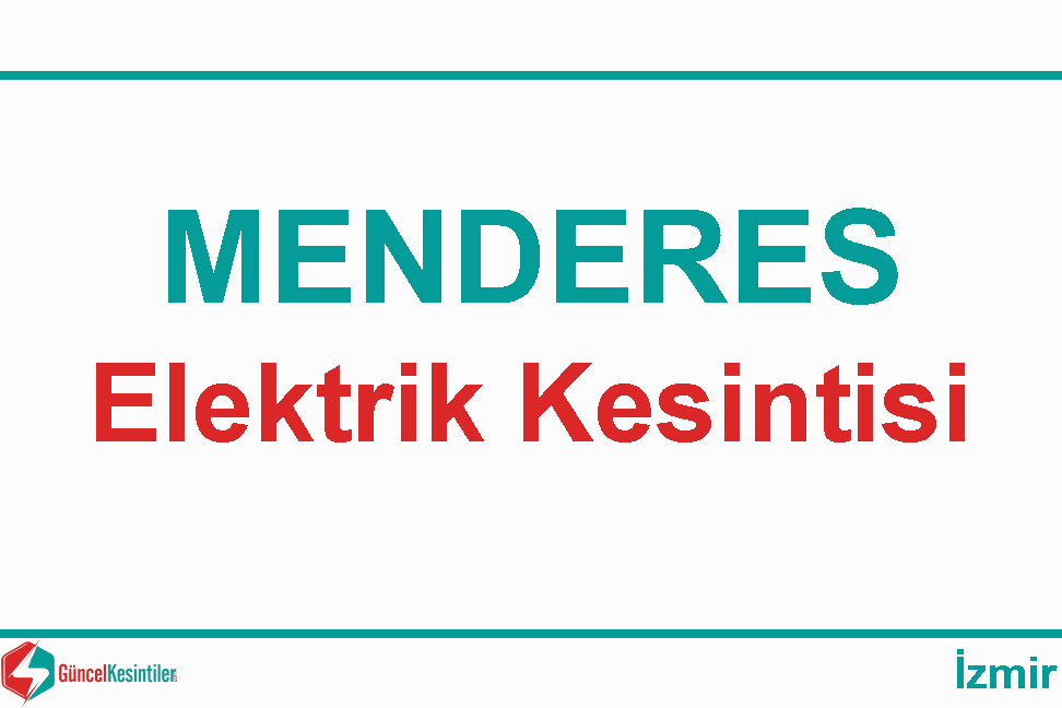 Aydın Elektrik Kesintisi Detayları Paylaşıldı (12 Eylül 2026)