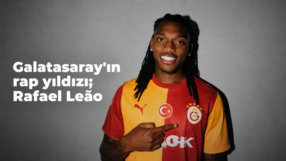 Galatasaray’ın yeni yıldızı Rafael Leão’nun bir de rap kariyeri var