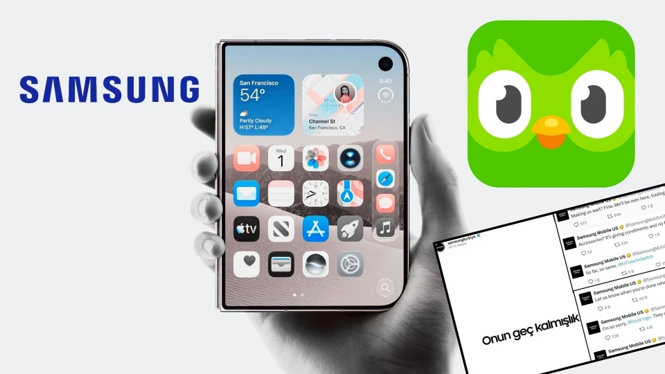 iPhone Duo tanıtıldı, marka savaşı başladı! Samsung ve Duolingo'dan Apple’a peş peşe göndermeler