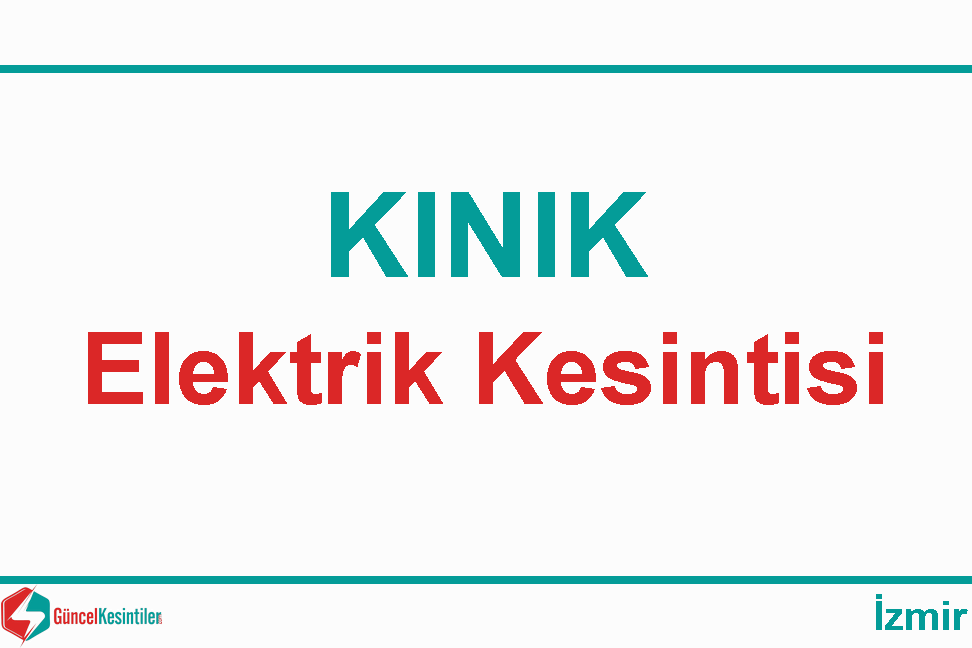 Izmir Elektrik Kesintisi Detayları Paylaşıldı (11-12 Eylül 2026)